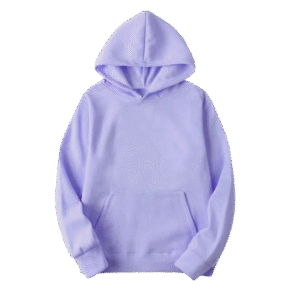 Women’s Casual Long Sleeve Hoodie Pullover with Pockets Light Purple