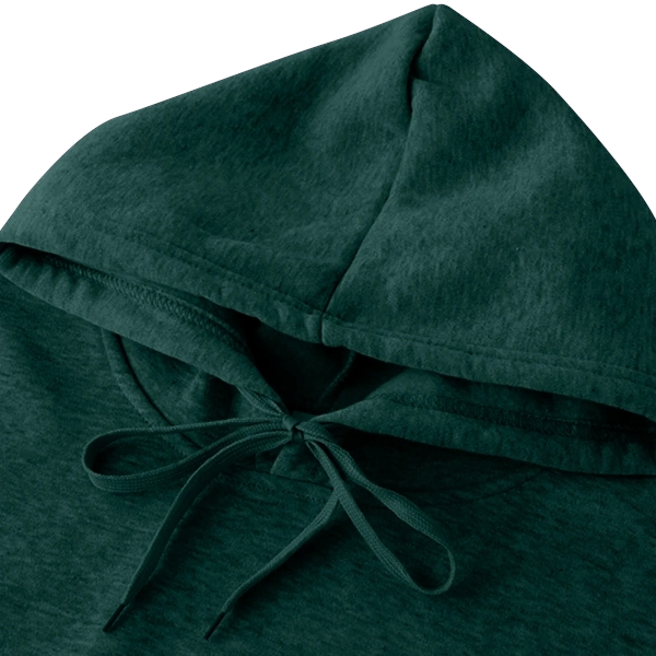 Women’s Casual Long Sleeve Hoodie Pullover with Pockets Army Green - Image 4