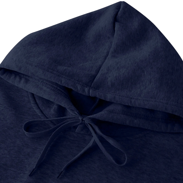 Women’s Casual Long Sleeve Hoodie Pullover with Pockets Navy - Image 2